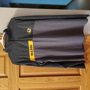 Mizzou University Of Missouri Colosseum Men’s Medium 1/4 Zip Pullover Shirt